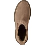 Tamaris dames chelsea boot leren laarzen enkellaars vrouwen leer M2590243 bruin