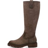 TAMARIS - Knielaarzen - Zwart - Leer/Textiel/Synthetisch