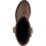 TAMARIS - Knielaarzen - Zwart - Leer/Textiel/Synthetisch