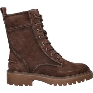 Tamaris - Veterboot - Bruin - Suède/Imitatieleer - Gevoerd met Velboa