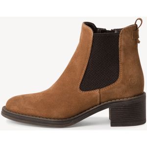 Tamaris - Chelsea Boot - Cognac - Leer