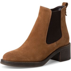 Tamaris Chelseaboots, Blockabsatz, Stiefelette, Businessschuh mit Touch It-Ausstattung