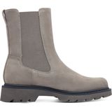 Damen Elegante Stiefelette  1-25477-43 Grau 200 Grey Leder m... 37
