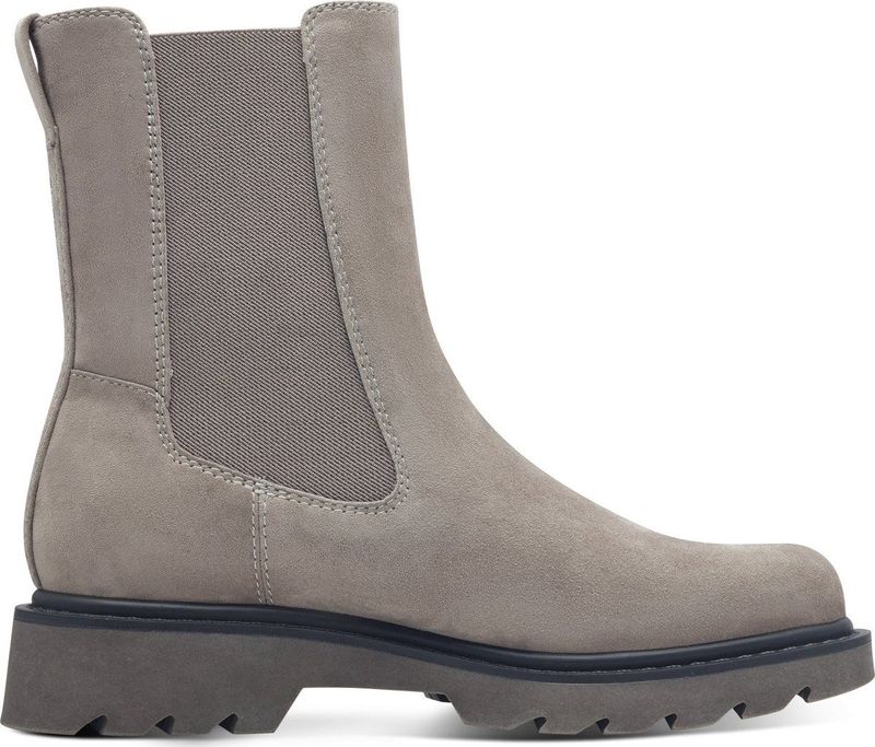 TAMARIS - Chelsea Boot - Zwart - Leer