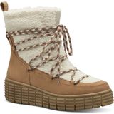 TAMARIS - Enkellaarsjes - Zwart - Textiel/Synthetisch - Vegan