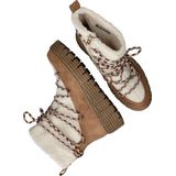 TAMARIS - Enkellaarsjes - Zwart - Textiel/Synthetisch - Vegan