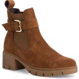 Tamaris Chelseaboots, Blockabsatz, Businessmode, Stiefelette mit Zierschnalle