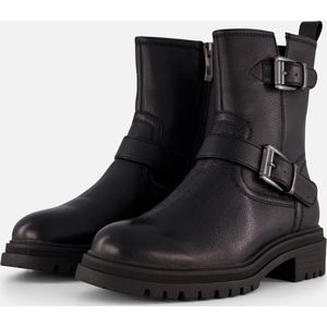 Tamaris Biker boots zwart Leer - Dames