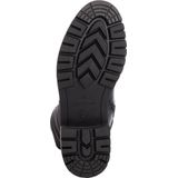 TAMARIS - Enkellaarsjes - Zwart - Leer en Textiel - DuoTex Technologie