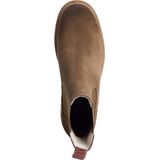 Tamaris - Chelseaboot - Zwart - Leer - Blokhak