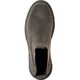 Tamaris dames chelsea boot leren laarzen enkellaars vrouwen leer M2549141 grijs