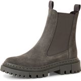 Tamaris dames chelsea boot leren laarzen enkellaars vrouwen leer M2549141 grijs