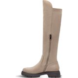 Tamaris - Overknee Laarzen - Zwart - Textiel - Veganistisch