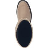 Tamaris - Overknee Laarzen - Zwart - Textiel - Veganistisch