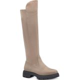 Tamaris - Overknee Laarzen - Zwart - Textiel - Veganistisch