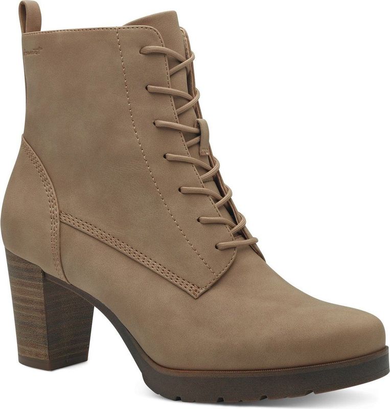 Tamaris - Enkellaarsje 1-25190-341 - Schoenbreedte - Heel Height 7 cm - Plateau Height 10 mm