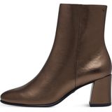 Tamaris Enkellaarsjes brons Textiel Dames