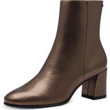 Tamaris Enkellaarsjes brons Textiel Dames