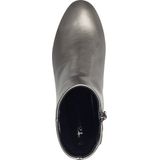 Tamaris Enkellaarsjes zilver Textiel Dames