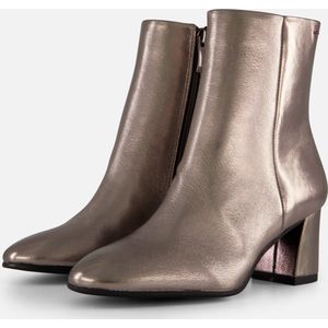 Tamaris Enkellaarsjes zilver Textiel Dames