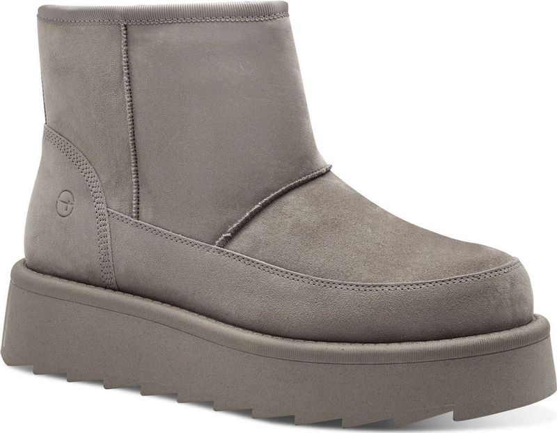 Laarzen - Effen - Leer en Suède - Platte Hak