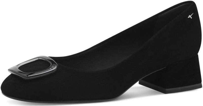 Tamaris Pumps, Blockabsatz, Businessschuh, Schlupfschuh mit hübschen Schmuckelement