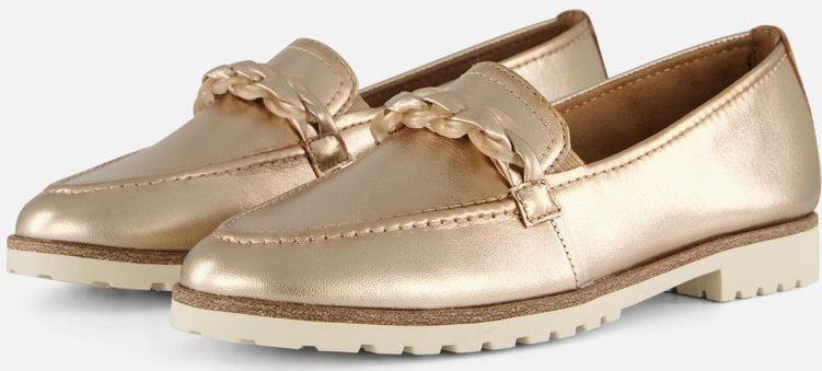 Tamaris - Instappers - Metallic - Geniet van Luxe - Comfortabel Touchit-Voetbed