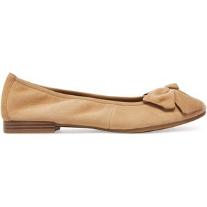 Tamaris Ballerina, Blockabsatz, Businessschuh, Schlupfschuh hat eine schmale Form