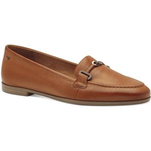 Tamaris - 1-24240-44 Instappers - Zwart - Leer