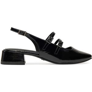 Tamaris Slingpumps, Blockabsatz, Abendschuh in modischer Karreeform