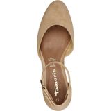 Sleehakpumps - Bruin - Leer