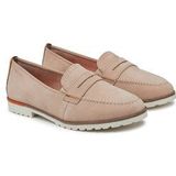 Tamaris - 1-24228-44 418 - Damesslip-on - Ivoor - Leer