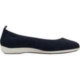 Tamaris - 1-22130-44 - Ballerina - Zwart en Grijs - Sleehak 2,0 cm