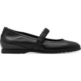 Merk - Model - Ballerina's - Zwart - Leer