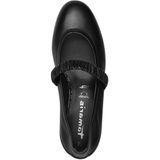 Merk - Model - Ballerina's - Zwart - Leer