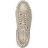 Tamaris - 1-23736-42 - Sneakers - Zwart/Wit/Beige - Leer