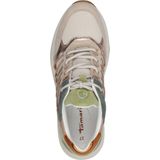 Tamaris - 1-23762-44 608 - Lage Damessneaker - Orange Comb - Textiel/Synthetisch