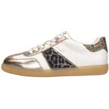 TAMARIS - Sneaker - Wit - Materiaalmix van Leer en Kunststof