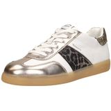 TAMARIS - Sneaker - Wit - Materiaalmix van Leer en Kunststof