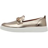 Tamaris - 1-24749-44 - Instappers - Blauw - Leer/Synthetisch