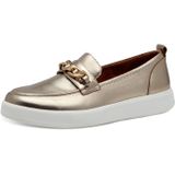 Tamaris - 1-24749-44 - Instappers - Blauw - Leer/Synthetisch