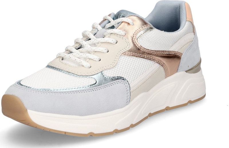 Tamaris - Core - Sneakers - Lichtblauw - Textiel/Synthetisch