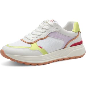 Tamaris - 1-23764-44 - Damesschoenen - Zwart - Vegan - Veterschoenen