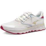 Tamaris - Sneaker Low - Wit - Mesh en Textiel - Dikke Zool