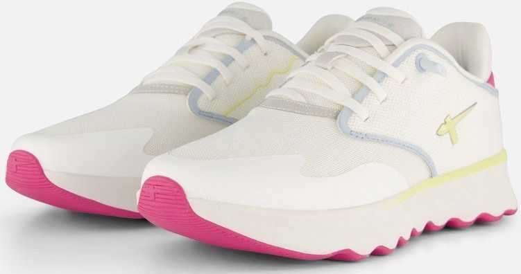 Tamaris - Sneaker Low - Wit - Mesh en Textiel - Dikke Zool