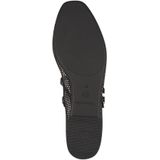 Tamaris - 1-22143-44 001 - Ballerina - Zwart - Mesh en Kunstleer