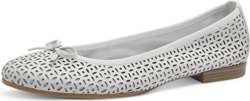 Tamaris - Ballerina 1-22116-41 - Beige - Leer