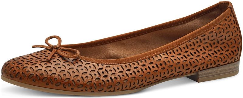 Tamaris Ballerina, Businessschuh, Halbschuh, Schlupfschuh mit hübscher Zierschleife