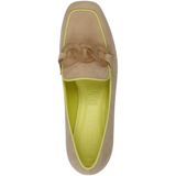 Pumps - Beige - Suède - Transparante Bloemen