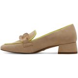 Pumps - Beige - Suède - Transparante Bloemen